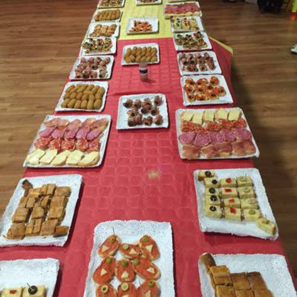 menu catering sala festes